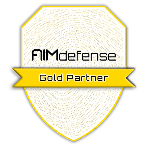 Aimdefense Icon Logo Gold Partner_v5